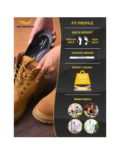 Plantillas ortopédicas Orthobrace M para más de 90 kg 2