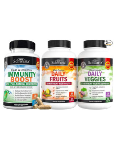 Suplemento Diario de Frutas y Verduras BioSchwartz 60 Cápsulas