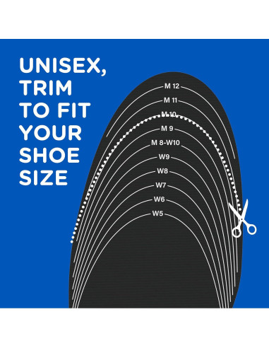 Plantillas Dr. Scholl's Cushy Comfort Unisex 1 Par Talla 7-13