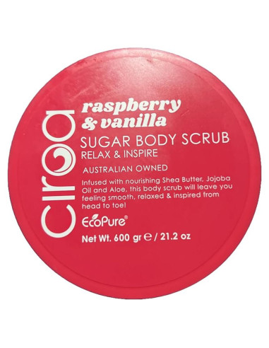 Exfoliante Corporal CIROA Frambuesa y Vainilla 600 g