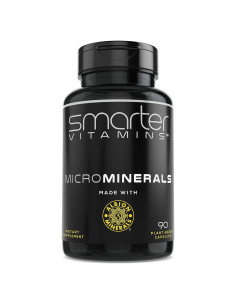 Suplemento de Zinc 15mg SmarterVitamins 90 Cápsulas Veganas