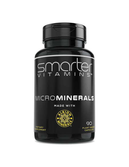Suplemento de Zinc 15mg SmarterVitamins 90 Cápsulas Veganas