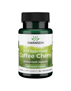 Cereza de Café Swanson 60 Cápsulas 200mg Antioxidantes