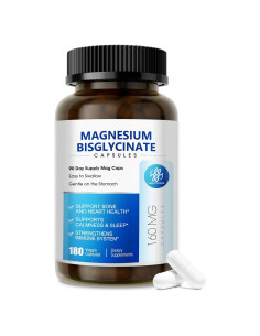 Bisglicinato de Magnesio iMATCHME 180 Cápsulas Suplemento