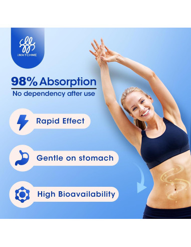 Bisglicinato de Magnesio iMATCHME 180 Cápsulas Suplemento