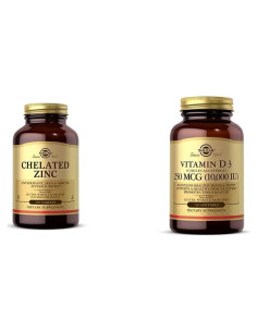 Solgar Zinc Quelado 250 Tabletas - Apoyo Inmunológico y Piel Saludable