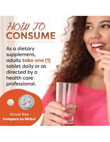 Suplemento de Zinc 30mg Mejores Naturales 120 tabletas