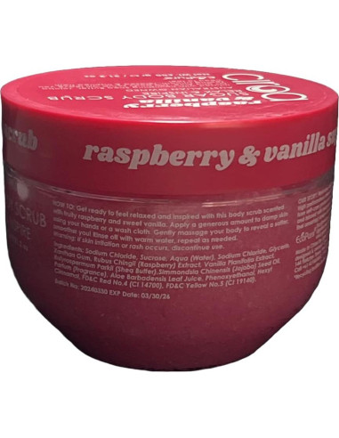 Exfoliante Corporal CIROA Frambuesa y Vainilla 600 g