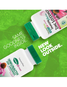 Pastillas de Zinc NaturesPlus Herbal Actives 10 mg 60 Veganas 2