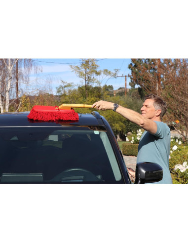 Duster de Coche California Heritage 86242 con Mango de Madera