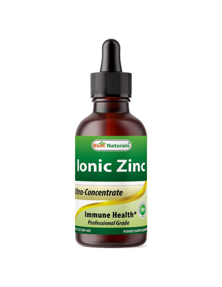 Zinc Líquido Iónico Mejores Naturales 60ml - Soporte Inmunológico Zinc Líquido Iónico Mejores Naturales 60ml - Soporte Inmunológico