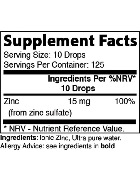 Zinc Líquido Iónico Mejores Naturales 60ml - Soporte Inmunológico Zinc Líquido Iónico Mejores Naturales 60ml - Soporte Inmunológico