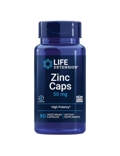 Suplemento Multivitamínico Life Extension + Cápsulas de Zinc 50 mg
