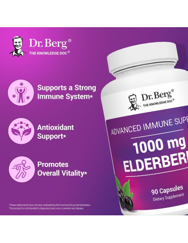 Cápsulas de Sábado Negro Dr. Berg 90 Cápsulas 4-en-1