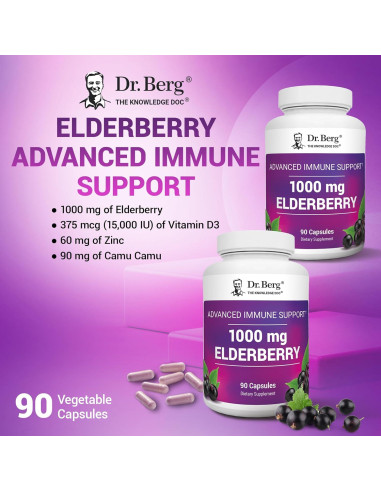 Cápsulas de Sábado Negro Dr. Berg 90 Cápsulas 4-en-1