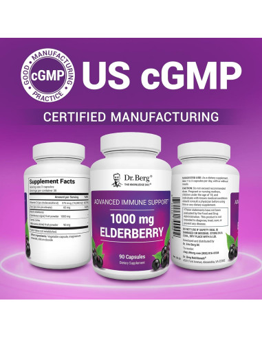 Cápsulas de Sábado Negro Dr. Berg 90 Cápsulas 4-en-1