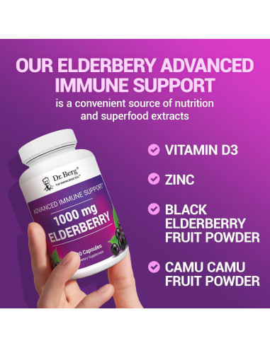 Cápsulas de Sábado Negro Dr. Berg 90 Cápsulas 4-en-1