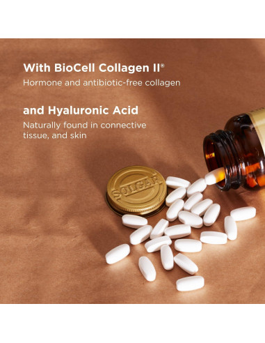 Suplemento Articular Solgar Glucosamina 60 Tabletas - Sin Gluten