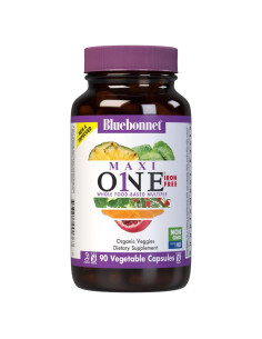 Suplemento Multivitamínico Bluebonnet Maxi One Sin Hierro 90 Cápsulas