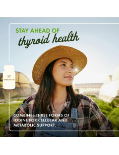 Complejo de Yodo Triple Swanson 60 Cápsulas Vegetales 12.5mg 2