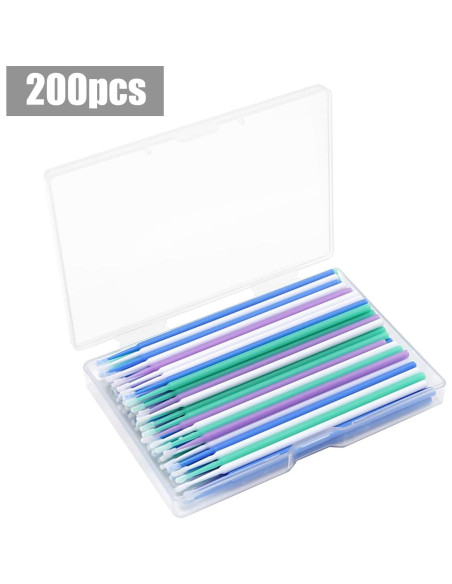 200 Pinceles de Retoque Automotriz LIDSCURA Micro Aplicadores