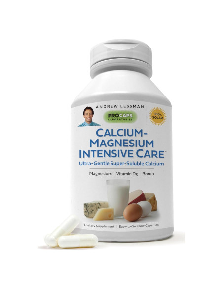 Cápsulas de Calcio y Magnesio Andrew Lessman 1000 Unidades
