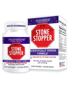 Cápsulas Stopper de Piedra 120 Conteo - Suplemento Salud Renal