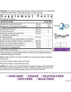 Cápsulas Vegetales Soporte Presión Arterial Bluebonnet 60 Unidades 2