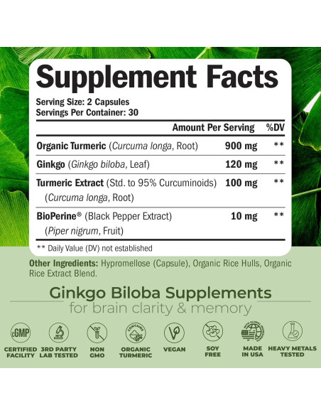 Suplemento de Cúrcuma Curcumina Vimerson Health 60 Cápsulas Suplemento de Cúrcuma Curcumina Vimerson Health 60 Cápsulas