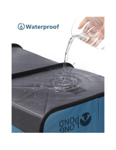 Organizador de Maletero Long Pond Azul Plegable 9 Bolsillos 2