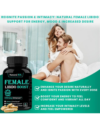 Acelerador de Libido Femenina HP Supplements 60 Cápsulas