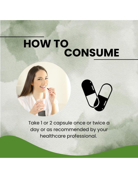 Suplemento Energético 5 en 1 Urmi Lifesciences 60 Cápsulas Veganas