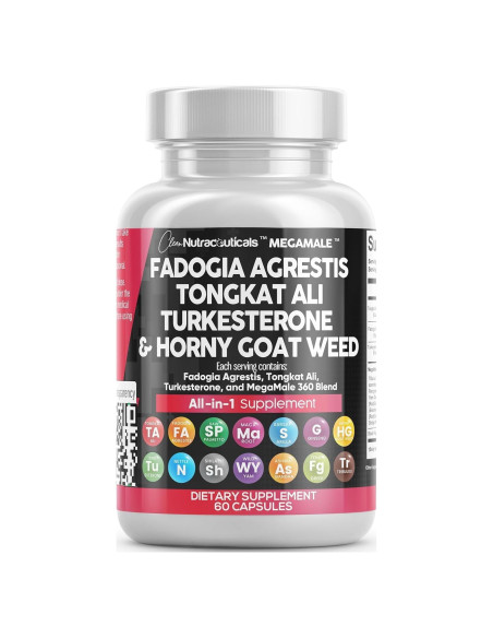 Suplemento Herbal 16 en 1 Clean Nutraceuticals - 60 Cápsulas