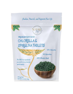 Chlorella NaturalZing 100% Pura 250mg - 60 Tabletas Veganas