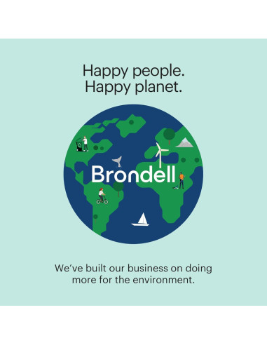 Cabezal de Ducha de Mano Brondell Nebia Yuba Cromo 5 Configuraciones