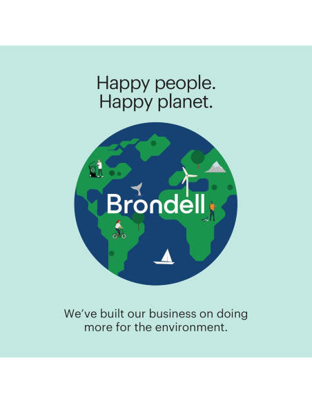 Cabezal de Ducha de Mano Brondell Nebia Yuba Cromo 5 Configuraciones