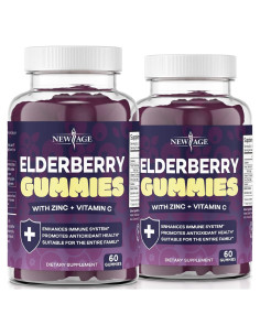 Gominolas Premium Nueva Era con Vitamina C y Zinc - 120 Unidades