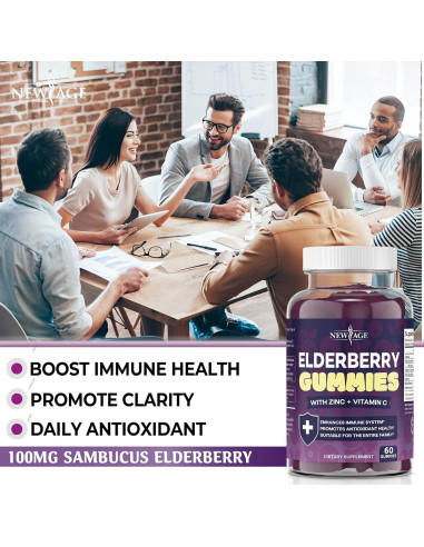 Gominolas Premium Nueva Era con Vitamina C y Zinc - 120 Unidades