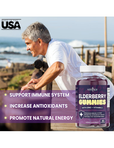 Gominolas Premium Nueva Era con Vitamina C y Zinc - 120 Unidades