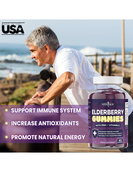 Gominolas Premium Nueva Era con Vitamina C y Zinc - 120 Unidades