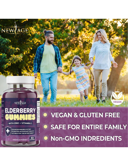 Gominolas Premium Nueva Era con Vitamina C y Zinc - 120 Unidades