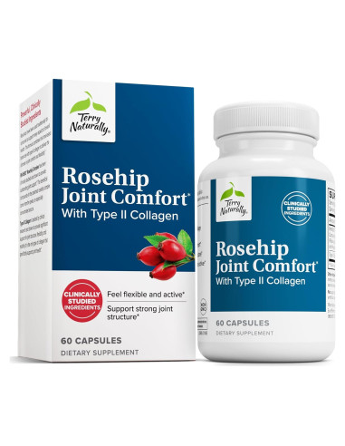 Suplemento Articular Terry Naturally Rosa Mosqueta 60 Cápsulas