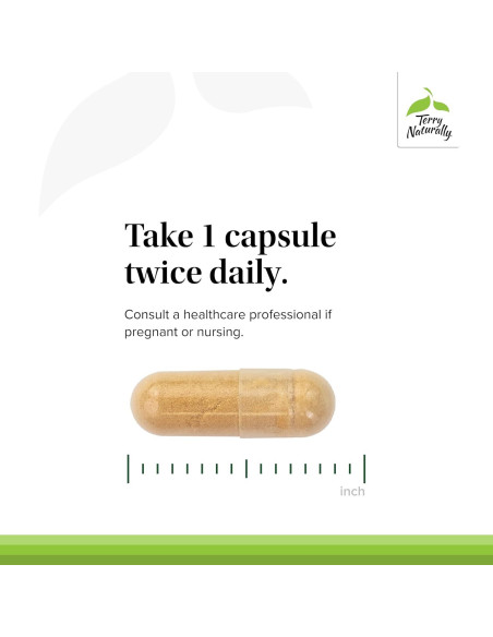 Suplemento Articular Terry Naturally Rosa Mosqueta 60 Cápsulas