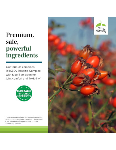 Suplemento Articular Terry Naturally Rosa Mosqueta 60 Cápsulas