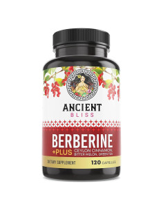 Suplemento de Berberina HCL 1200mg Fame Health Labs