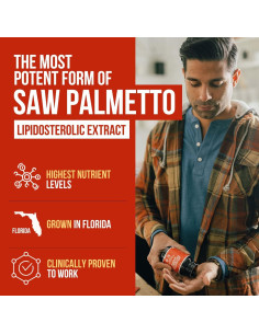 Extracto de Saw Palmetto Triquetra Health 60 Softgels 10X 2