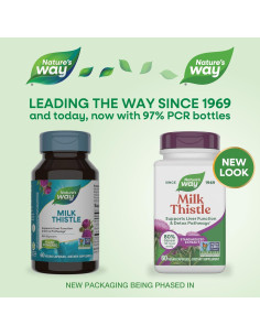 Cardo Mariano Nature's Way 175 mg 60 Cápsulas Veganas 2