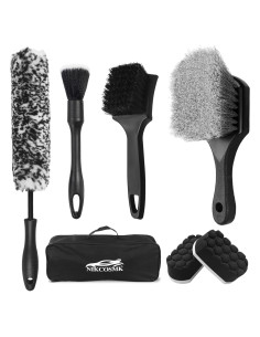 Kit de Cepillos para Ruedas NIKCOSMK 7 Piezas - Limpieza Eficaz