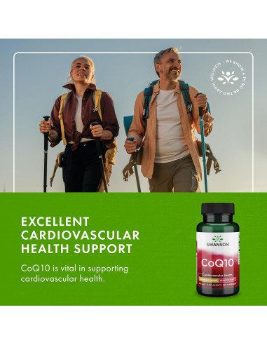 Suplemento CoQ10 Swanson Ultra 120mg - 100 Cápsulas