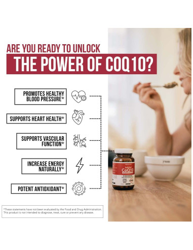 SoActive CoQ10 250 mg Fitósoma - 60 Cápsulas - Alta Absorción